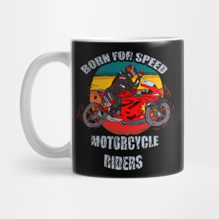 motorcycle riders speed Mug